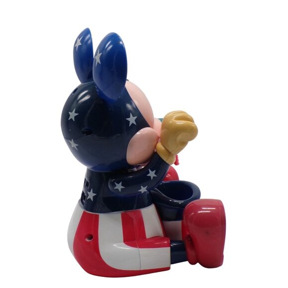 VTG Animatronic Patriotic Red White & Blue Bubble Blower Toy-Tested Works - Picture 4 of 6